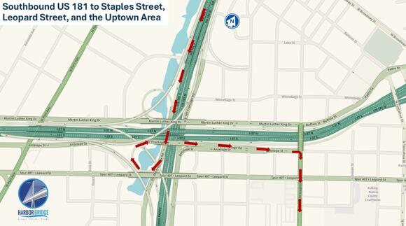 NEW HARBOR BRIDGE ROUTES: A new Harbor Bridge means new traffic ...