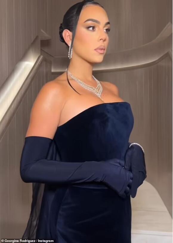 georgina blue dress GEORGINA HALTERNECK SEQUIN DRESS main image 0