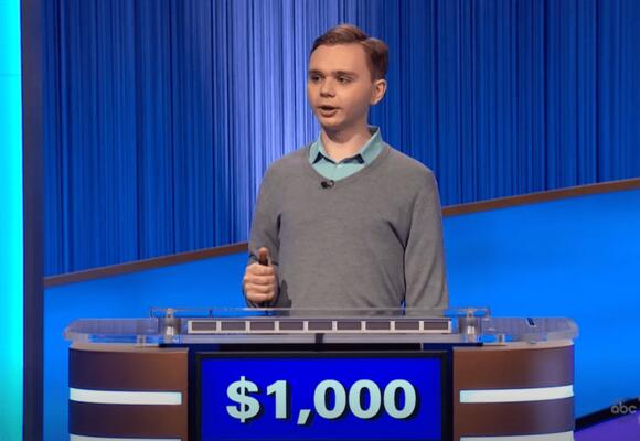 Jeopardy! champion Liam Starnes scores 5th win despite ‘impossible
