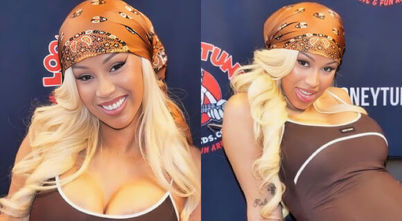 Stefon Diggs' Pregnant GF Cardi B's Jaw-Dropping Naughty Meet-and-Greet Go Viral - NewsBreak