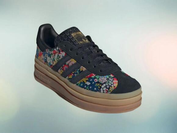 adidas gazelle silver green womens WMNS adidas Gazelle Bold x Liberty London Shoes main image 0