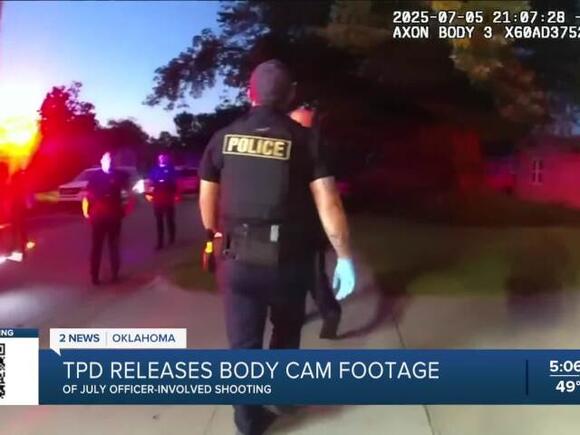 Tulsa police release body cam of fatal officer-involved shooting ...