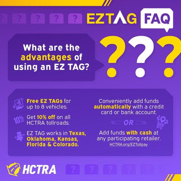 HCTRA offers free EZ TAG sign-up - NewsBreak