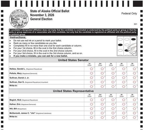 Trump DOJ sues to block Alaska US Senate results if Republican incumbent loses