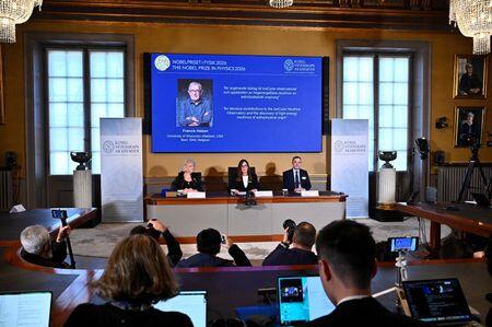Francis Halzen wins Nobel physics prize for Antarctic 'ghost particle ...