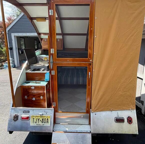The Ultimate Teardrop Trailer: This 1947 Kamp Master Still Holds Its ...