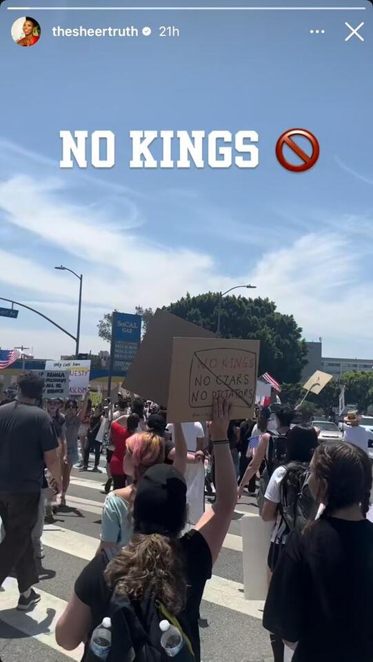 These Celebrities Showed Up To The "No Kings" Protests, And I'm ...