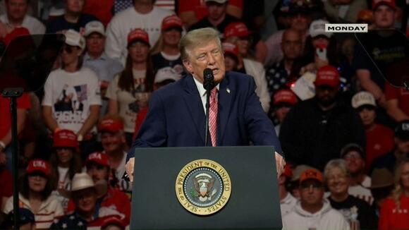 Trump rallies for GOP candidates as economic concerns shape midterms