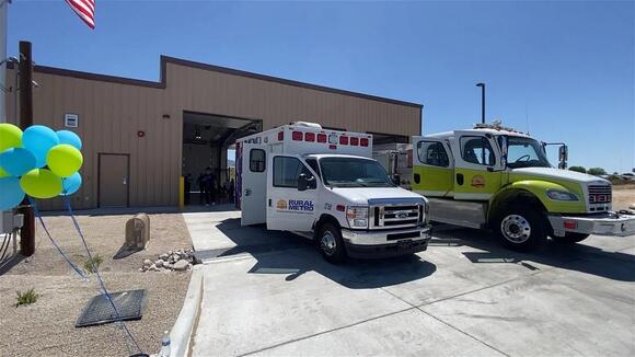 Rural Metro Fire Department holds grand opening of fire station in the ...