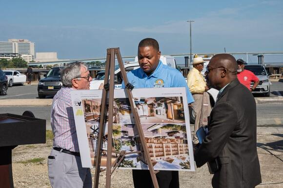 Atlantic City, NJ, Groundbreaking — Improvements At Gardner’s Basin ...