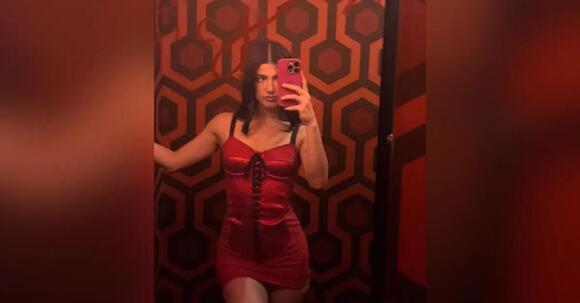 charli d'amelio red dress Charli D'Amelio Dances in a Red Dress: TikTok Highlights