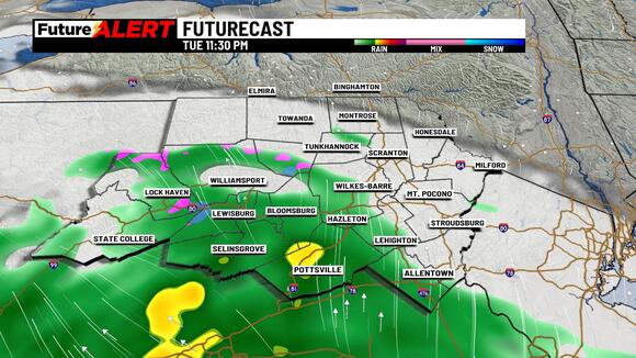 Slick roads possible after overnight mixture of snow - NewsBreak