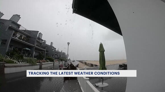 Heavy rain causes flooding in parts of southern New Jersey