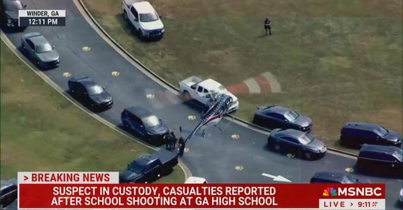 BREAKING: 2 Reportedly Dead, 4 Injured in Shooting at Georgia High School