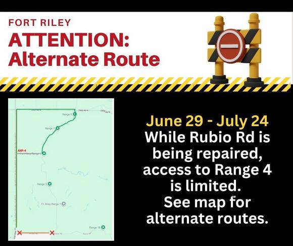 Detour Routes Available to Reach Range 4 - NewsBreak