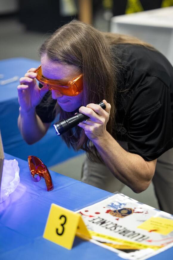 Odessa staff tour police forensic work - NewsBreak