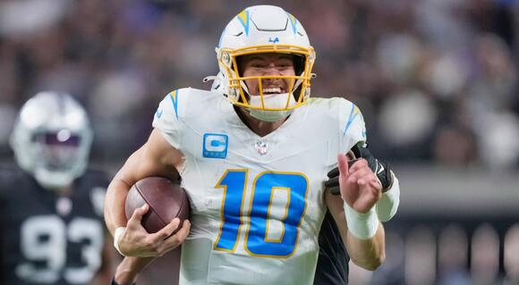 PHOTOS: Dating Rumors Heat Up As Chargers QB Justin Herbert Spotted In Public With Award-Winning Singer - NewsBreak