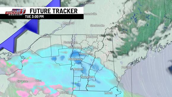 Snow returns Tuesday after a cold, sunny Monday - NewsBreak
