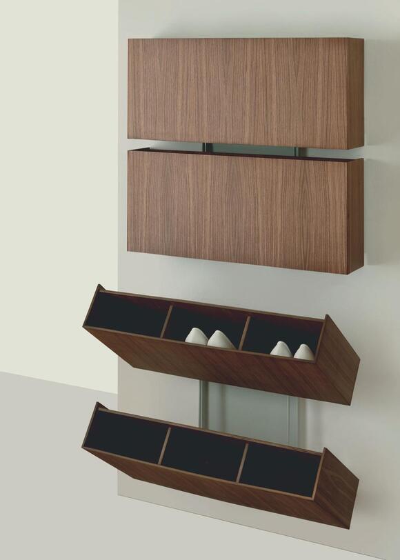 This Hidden Tilting Shoe Rack Might Be the Most Elevated Way to ...