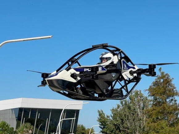 Florida Poly Police becomes first agency in U.S. to use electric flying ...