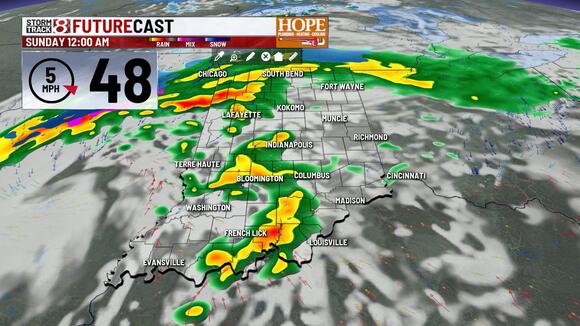 Cold front to bring snow and cold temps to Indiana this weekend | Nov ...