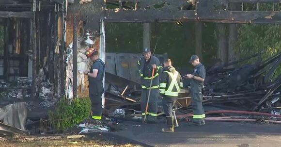Family Comes Home to Find Nothing Left After Third-Alarm Fire Destroys ...