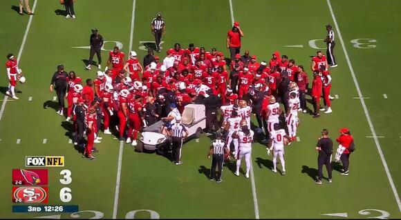 Cardinals RB James Conner Carted Off With Brutal Injury vs. 49ers, Both  Teams Come To Pray As It Did Not Look Good [VIDEO] - NewsBreak