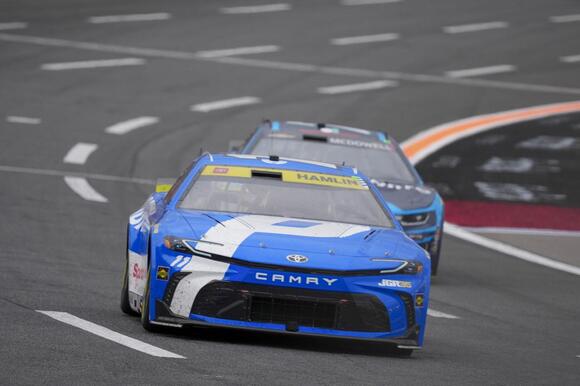 Chris Gayle on Denny Hamlin's Title Hopes: ‘It's Not Over’