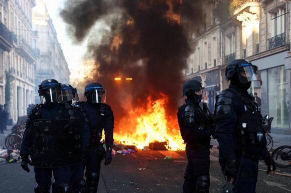 Fears rioters will target PSG clash as French police to throw ring of steel around match with 5k cops & water cannons