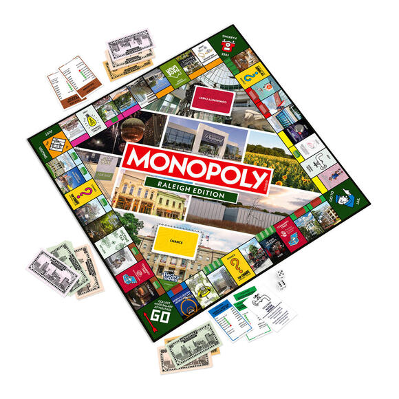 Raleigh's new Monopoly game features 31 local icons. But what's missing ...