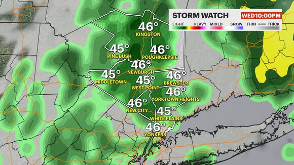 Storm Watch: Gloomy and rainy the next two days, sunshine back on ...