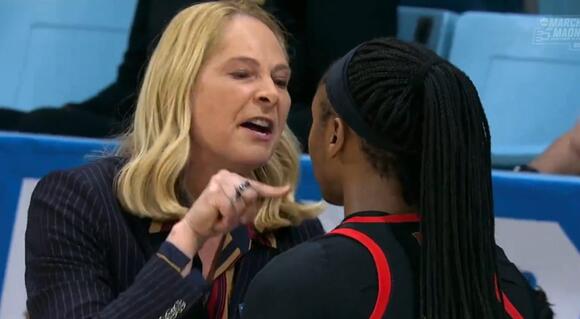 Maryland Coach Caught On Camera Screaming In Star Player's Face During Viral March Madness Moment That Has Social Media Flipping Out [VIDEO] - NewsBreak