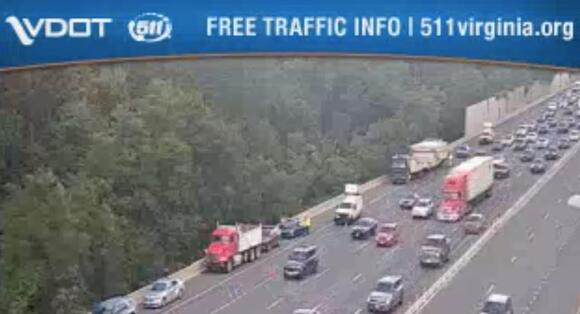 Tractor Trailer Crash On Capitol Beltway Causes Traffic Delays During ...