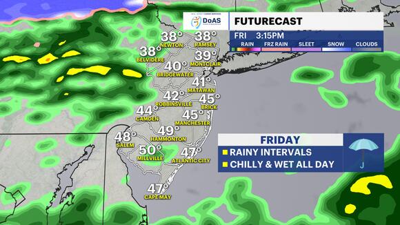 WIND ALERT: Strong gusts blow across NJ today up to 50 mph - NewsBreak