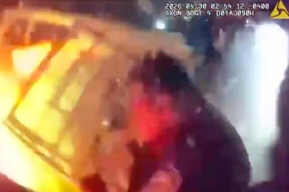 Video shows huge Queens house collapse explosion sending cops flying ...