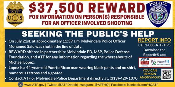 Melvindale police officer shot and killed, suspect still on loose ...