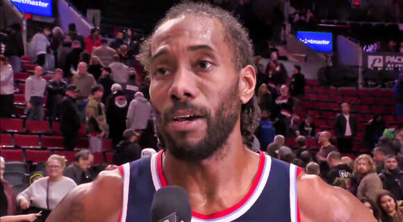 Kawhi Leonard’s Deadpan Response to Reporter Goes Viral After Hilarious ...