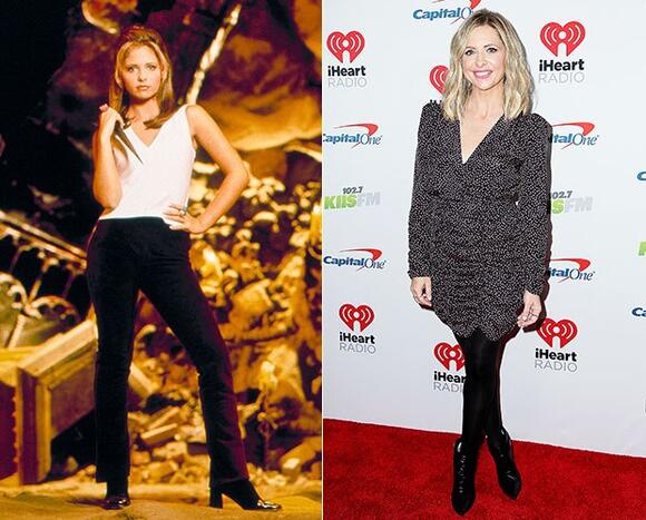 Buffy Then Now See Sarah Michelle Gellar More Cast Members 23 Years Later News Break
