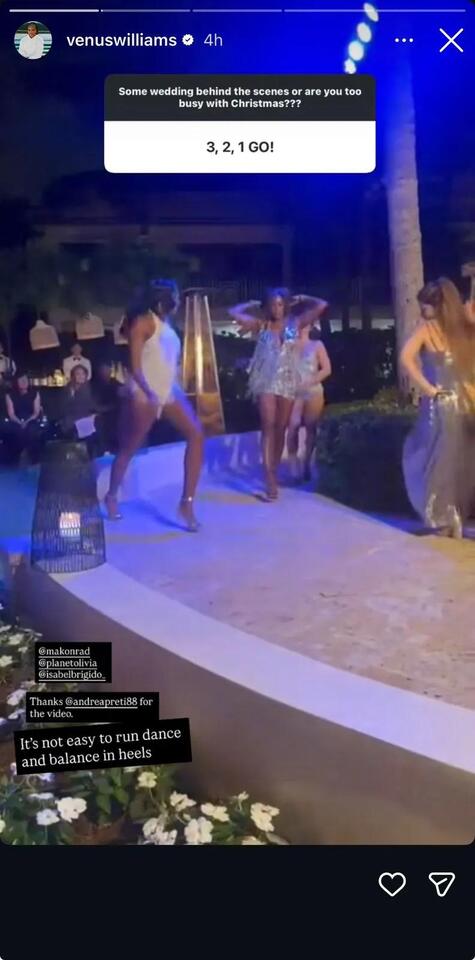 Venus Williams Joyfully Dances to Beyoncé’s Hit Track in Behind-The ...