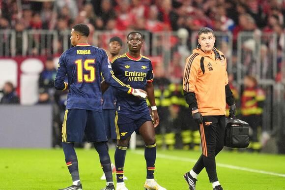 Bukayo Saka injury ‘not good’ as Arsenal face nervous wait