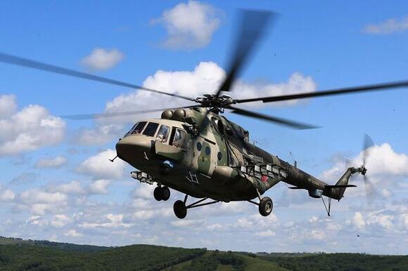 Russian military helicopter blown out of sky by own forces in horror ...