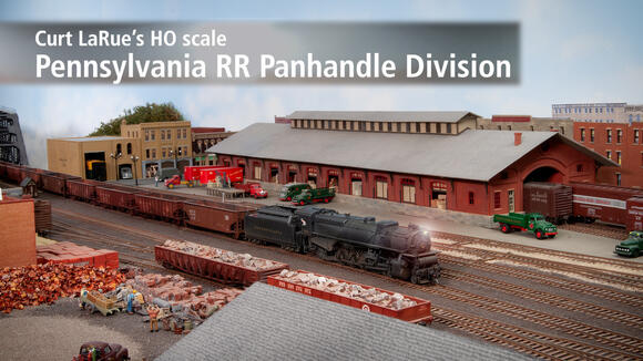 Curt LaRue's PRR Panhandle Division in HO scale - NewsBreak