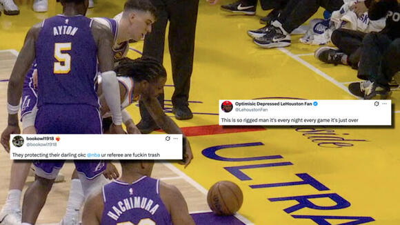 NBA Fans Furious After Referees Miss Clear Out-of-Bounds Call in Lakers ...