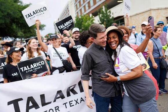 James Talarico digs in with Black voters in pursuit of an elusive Democratic win in Texas