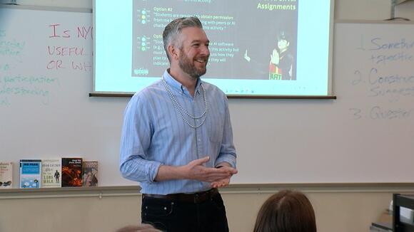 Alden High School students demonstrate using AI in classrooms - NewsBreak