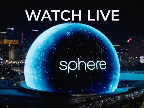 Sphere live cam: Watch the MSG Sphere light up the Las Vegas Strip