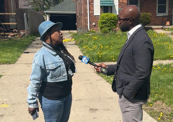 Speeding car crashes into a Detroit home, leaving family displaced ...
