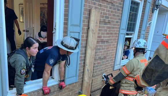 Crews Dig Through Basement Wall To Save Worker Buried For 3 Hours In ...