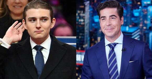 Jesse Watters Sparks Outrage With 'Creepy' Comments on Barron Trump's  Dating Life - NewsBreak