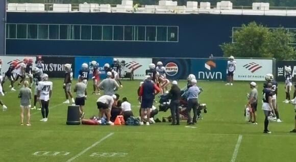 New England Patriots Coach Collapses in Terrifying Sideline Moment Caught  On Camera - NewsBreak